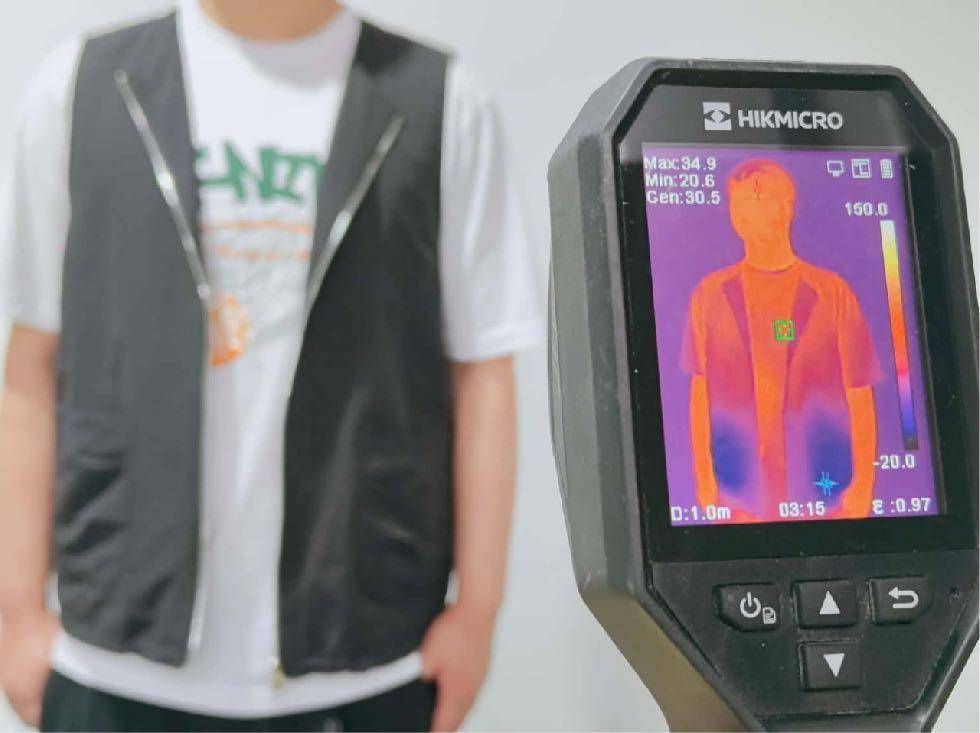 拉斯维加斯王牌篮球_浙里寻新记｜“浙”件神奇马甲拉斯维加斯王牌篮球，大热天穿上可直降到8℃